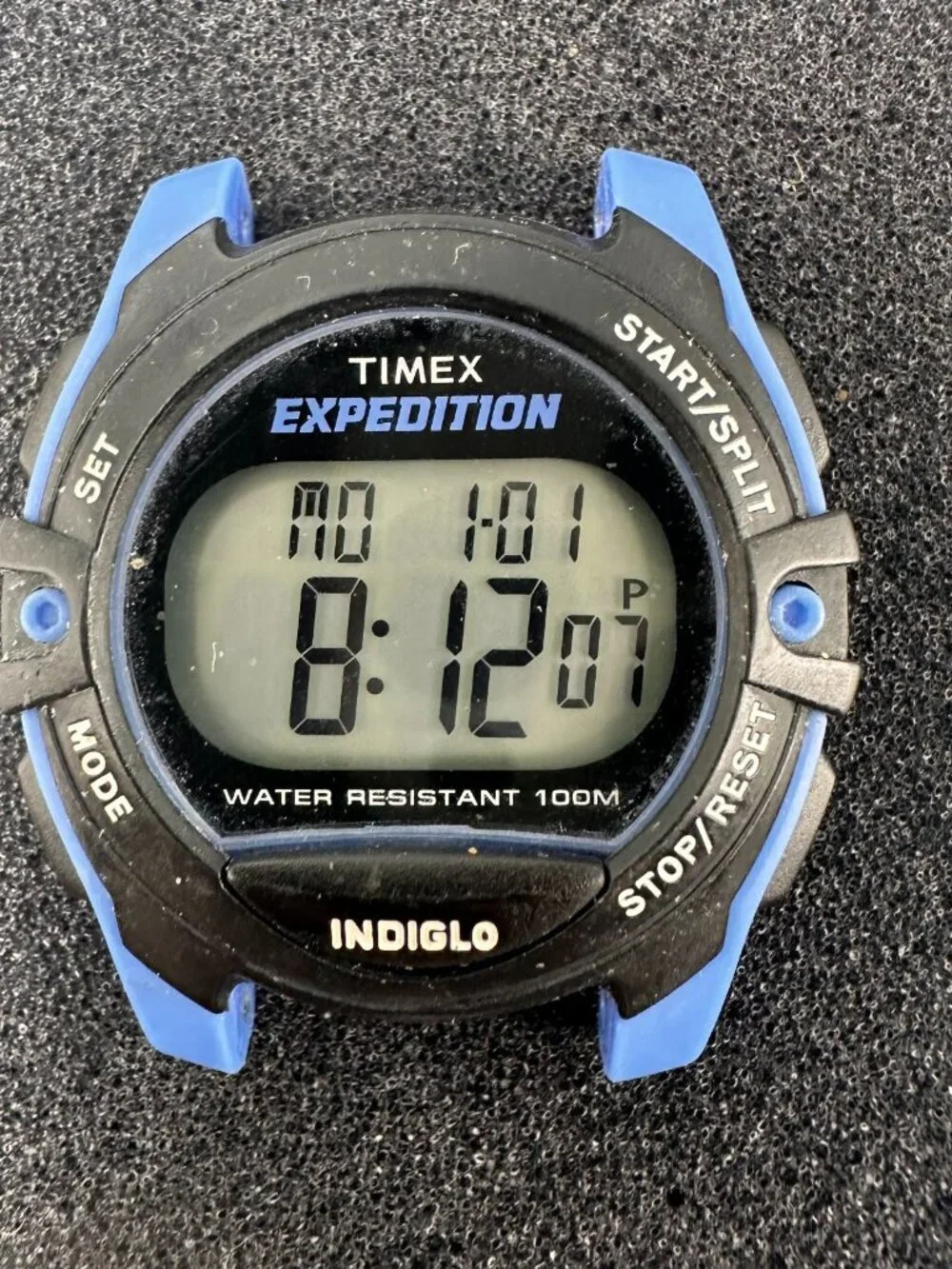 3/$30 Timex Expedition Digital Watch Men Women Black Blue No Band